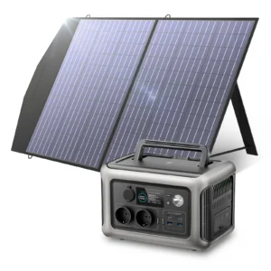 Portable Power Station with Solar panel 100W